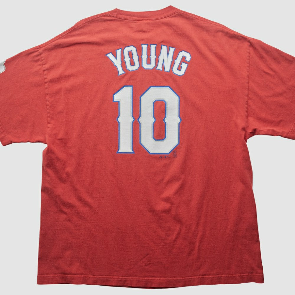 Texas Rangers Majestic 2000s T-shirt - MLB