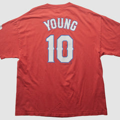 Texas Rangers Majestic 2000s T-shirt - MLB