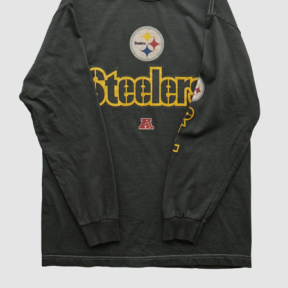 Pittsburgh Steelers NFL 2010s Long Sleeve T-shirt Black Vintage | Fanatics