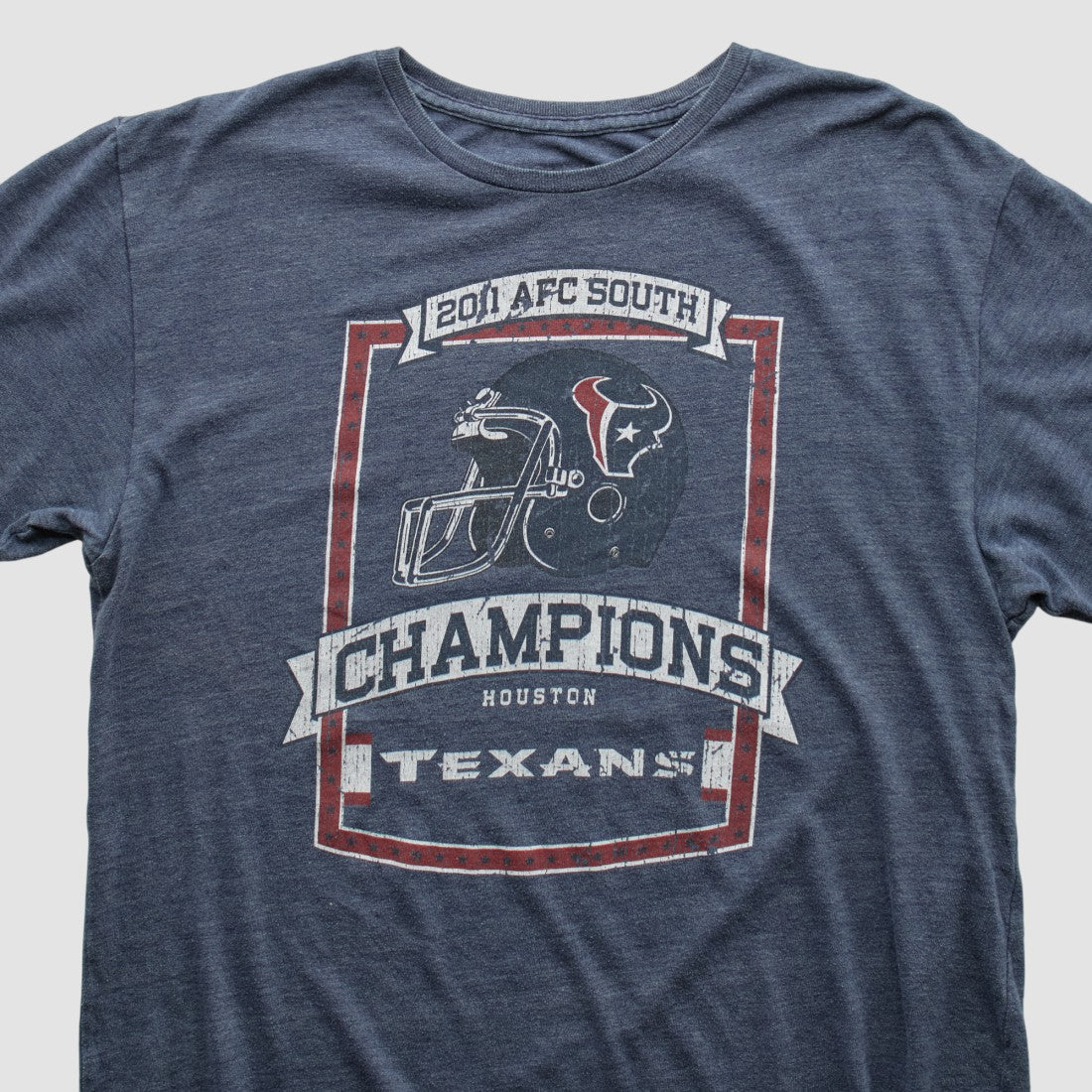 Houston Texans Reebok 2011 T-shirt Navy Vintage | Fanatics