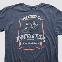 Houston Texans Reebok 2011 T-shirt Navy Vintage | Fanatics