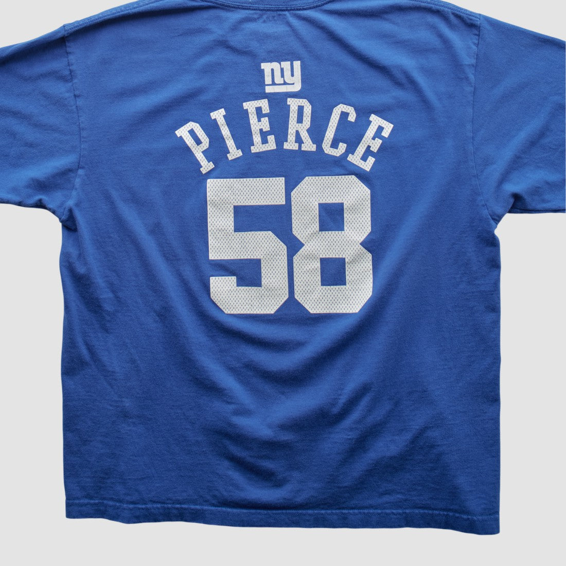 New York Giants Reebok 2000s T-shirt Blue Vintage | Fanatics