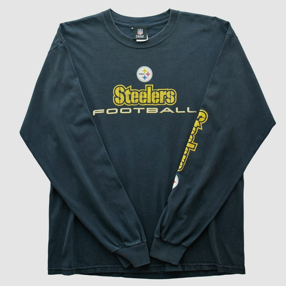 Pittsburgh Steelers Team Edition Apparel 2010s Long Sleeve T-shirt Black Vintage | Fanatics