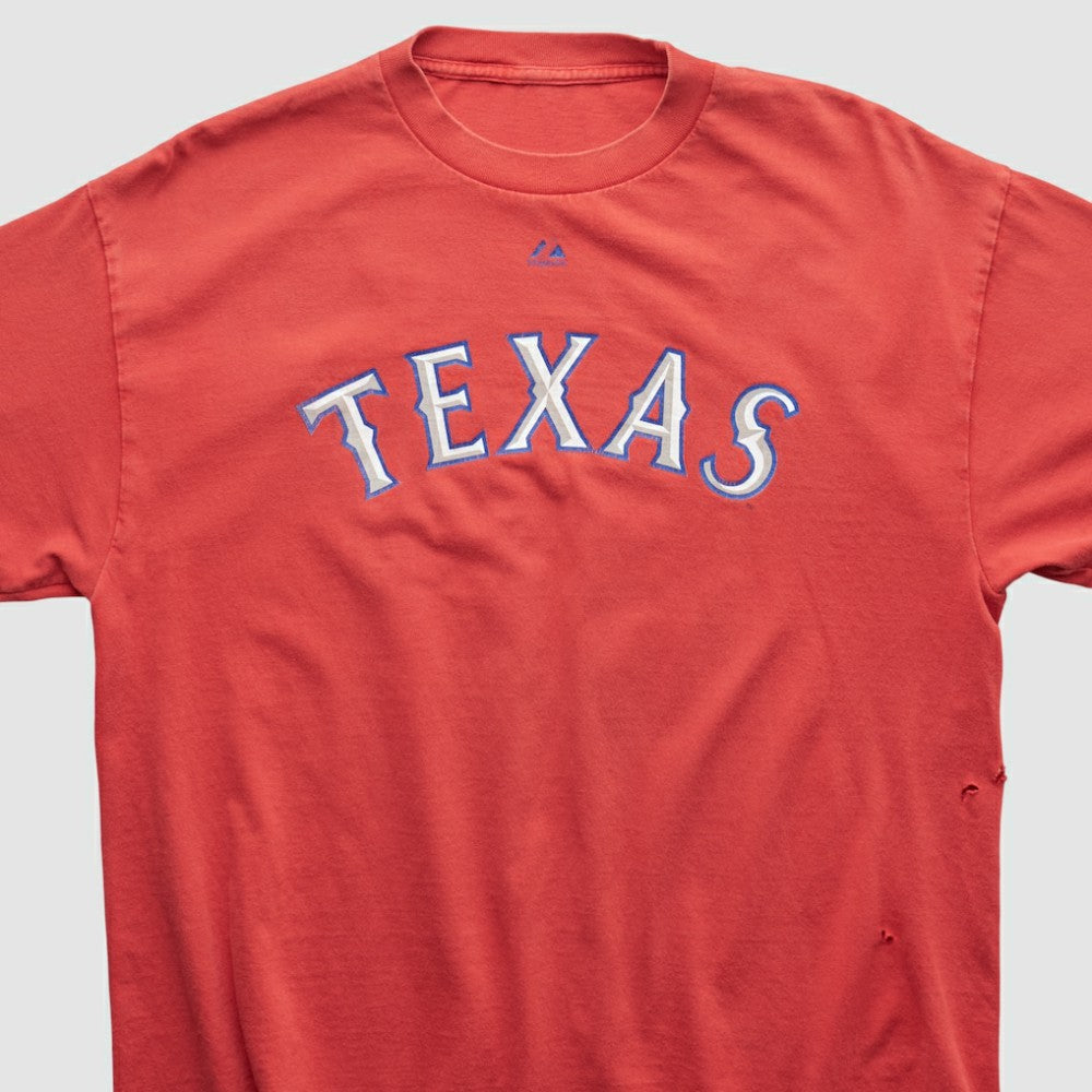 Texas Rangers Majestic 2000s T-shirt - MLB