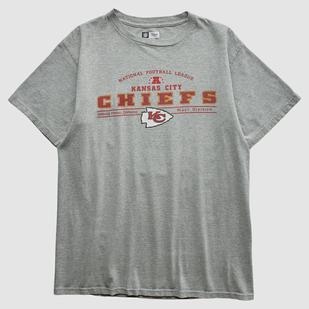 Kansas City Chiefs Team Edition Apparel 2000s T-shirt Heather Gray Vintage | Fanatics