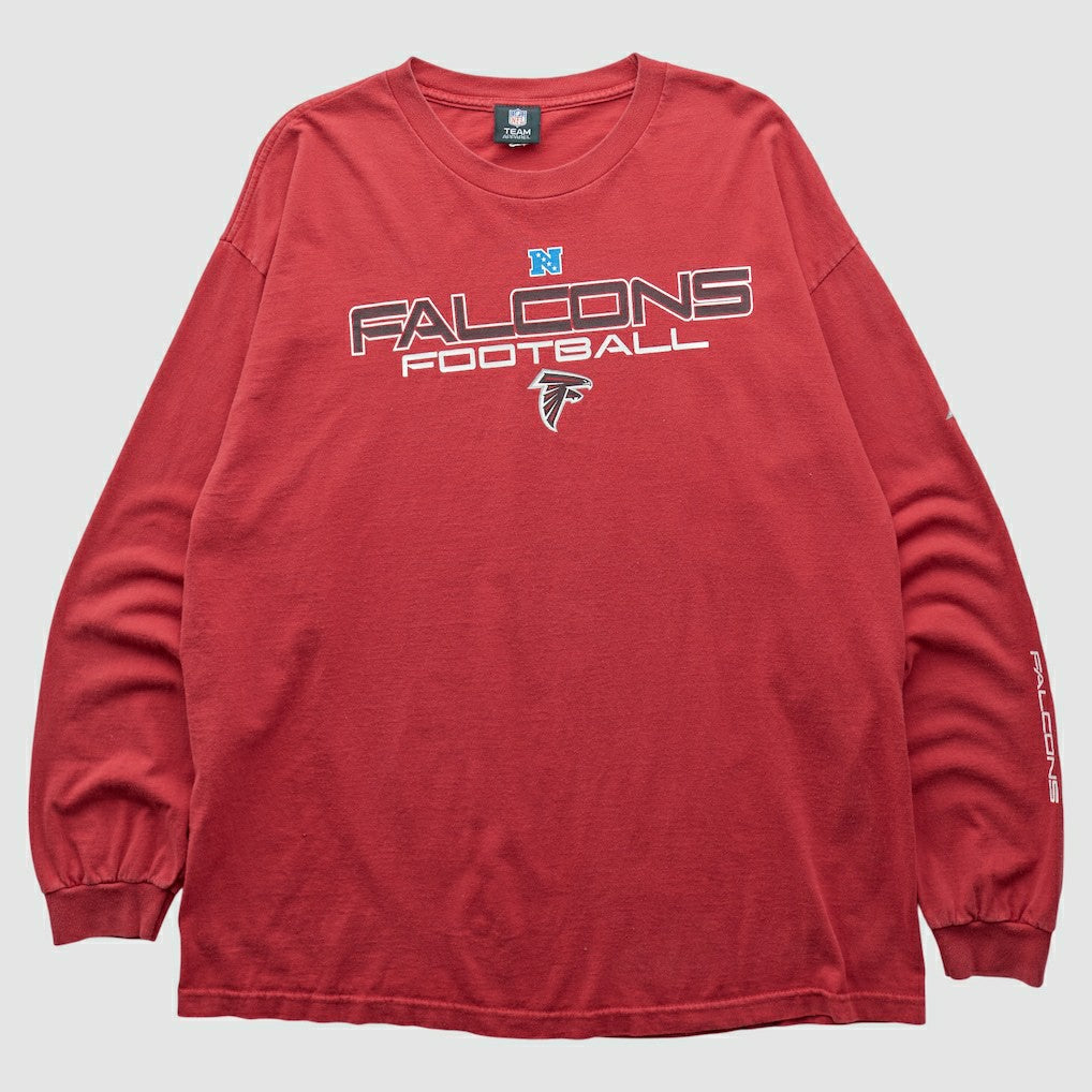 Atlanta Falcons Team Edition Apparel 2010s Long Sleeve T-shirt Red Vintage | Fanatics