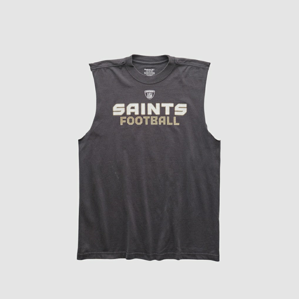 New Orleans Saints Reebok 2000s Tank Black Vintage | Fanatics