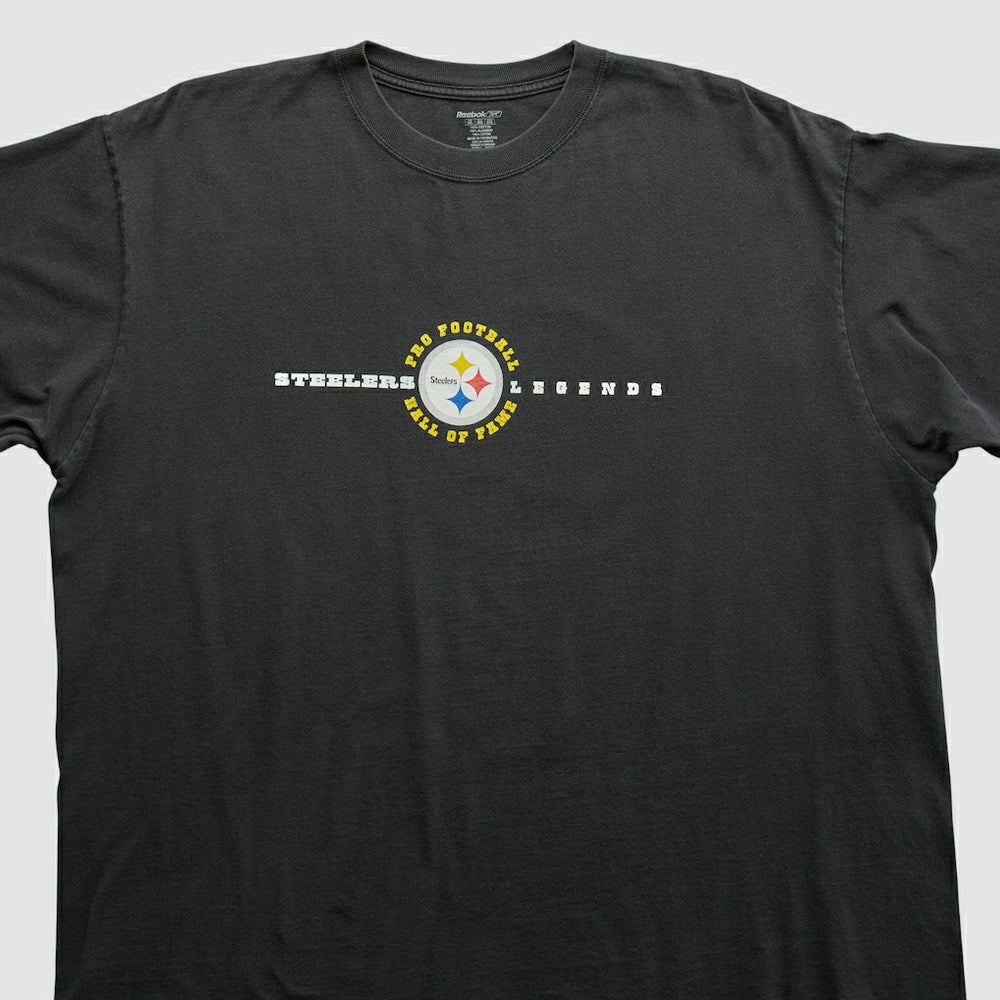 Pittsburgh Steelers Reebok 2000s T-shirt Black Vintage | Fanatics