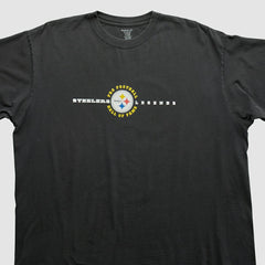 Pittsburgh Steelers Reebok 2000s T-shirt Black Vintage | Fanatics