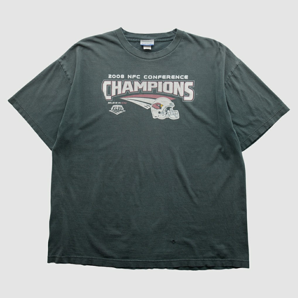 Arizona Cardinals Reebok 2008 T-shirt Green Vintage | Fanatics