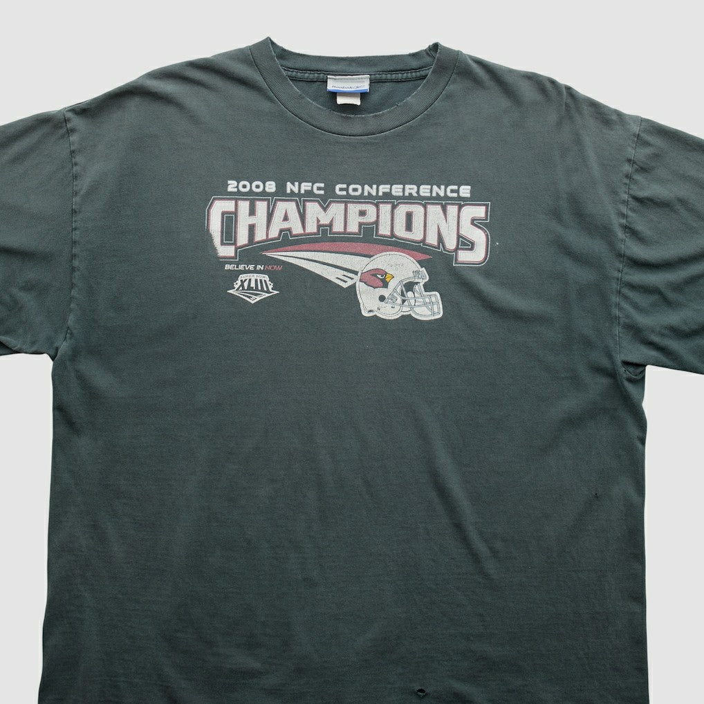 Arizona Cardinals Reebok 2008 T-shirt Green Vintage | Fanatics