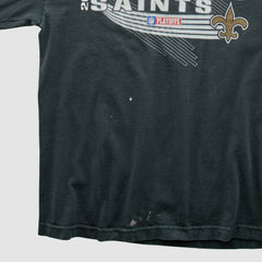 New Orleans Saints Alstyle Apparel 2009 Long Sleeve T-shirt Black Vintage | Fanatics