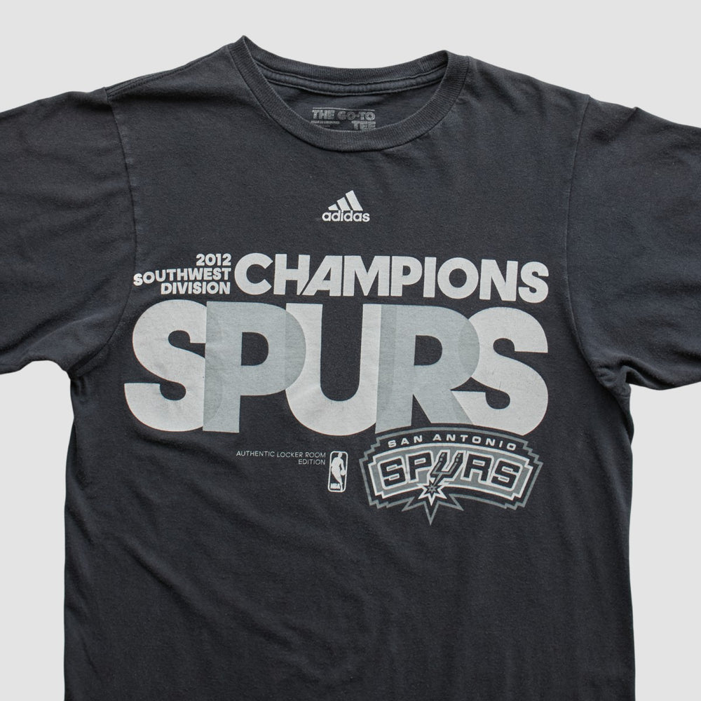 San Antonio Spurs 2012 T-shirt Black Vintage - NBA