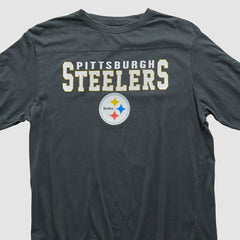 Pittsburgh Steelers Team Edition Apparel 2000s Long Sleeve T-shirt Charcoal Vintage | Fanatics