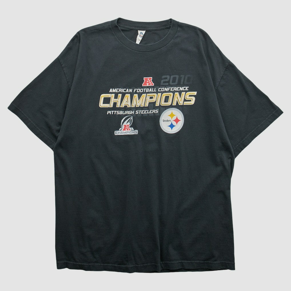 Pittsburgh Steelers Alstyle 2010 T-shirt Black Vintage | Fanatics