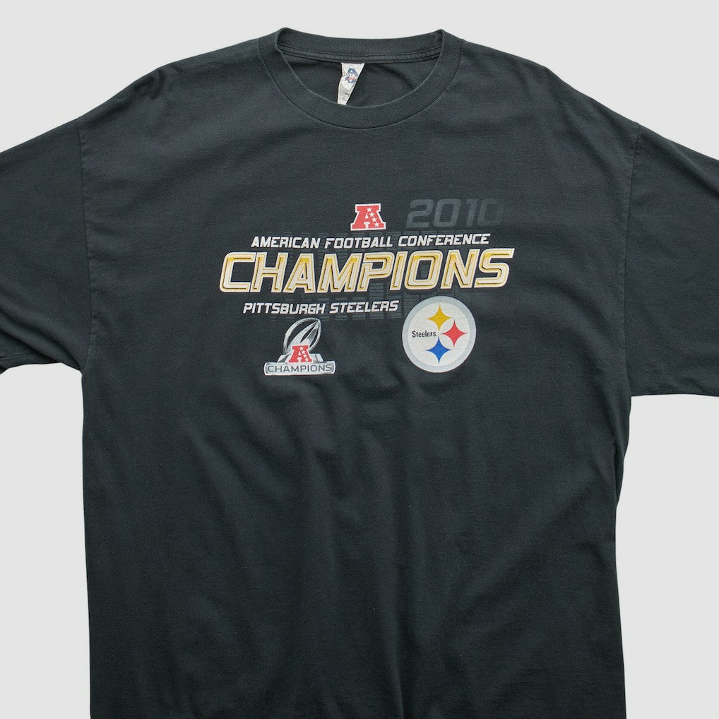 Pittsburgh Steelers Alstyle 2010 T-shirt Black Vintage | Fanatics