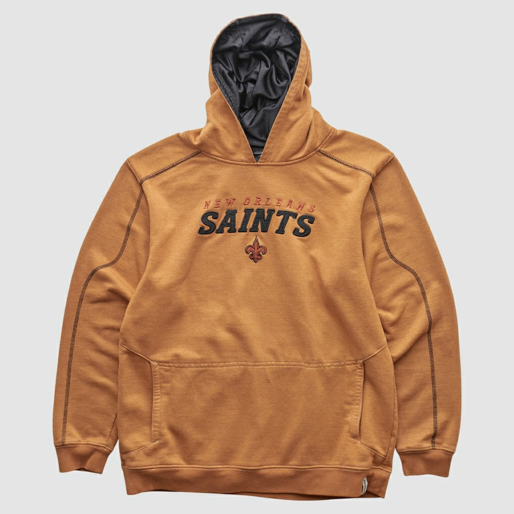 New Orleans Saints 2000s Hooded Pullover Sweatshirt Tan Vintage | Fanatics