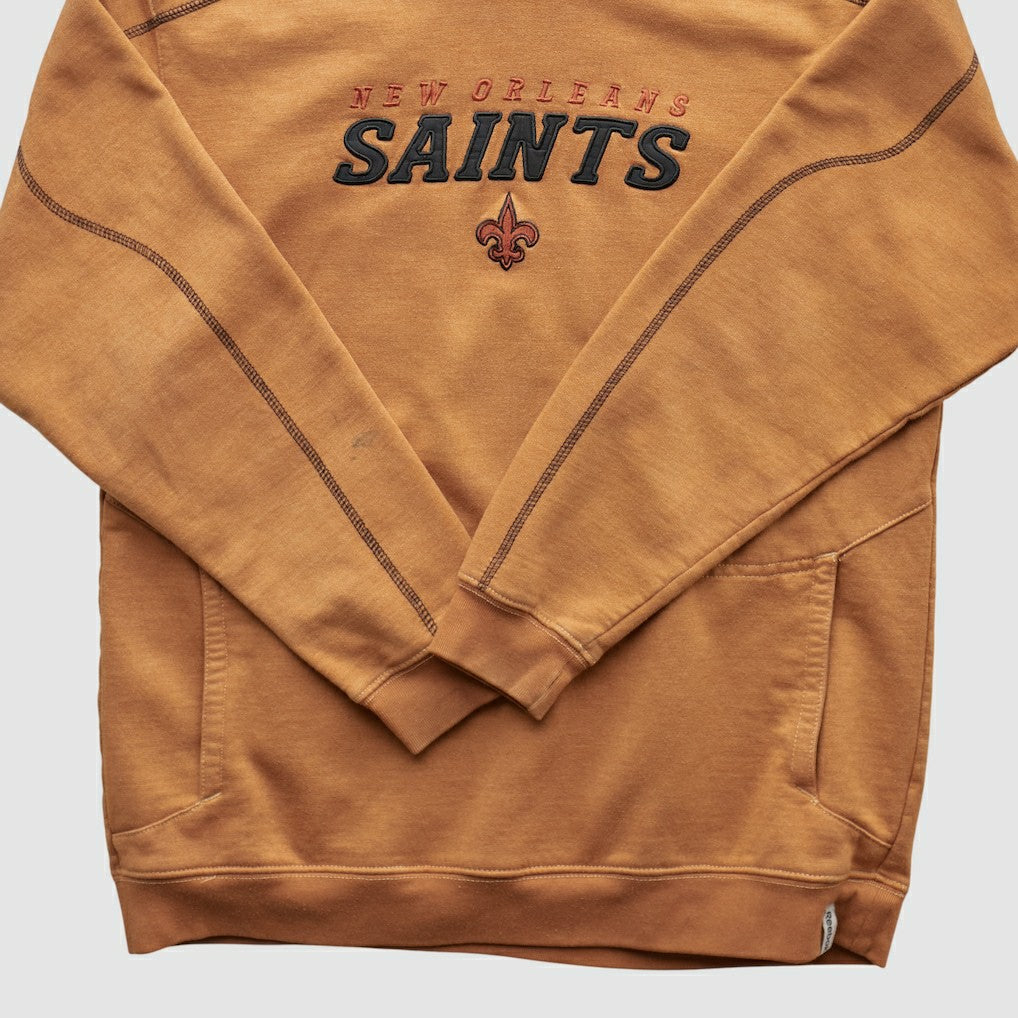 New Orleans Saints 2000s Hooded Pullover Sweatshirt Tan Vintage | Fanatics