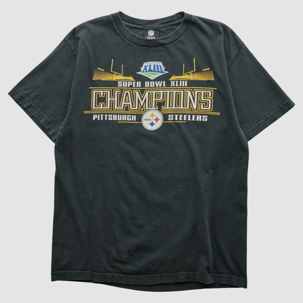 Pittsburgh Steelers NFL 2009 T-shirt Black Vintage | Fanatics