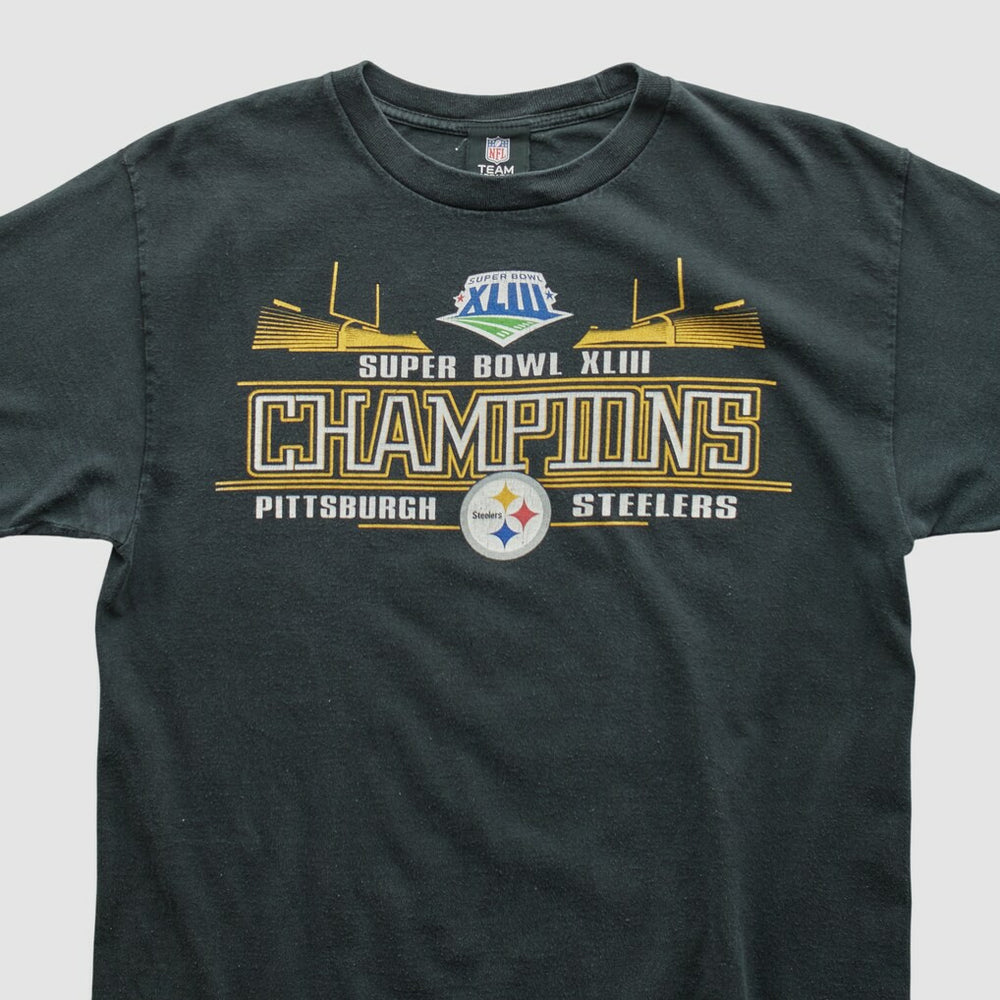 Pittsburgh Steelers NFL 2009 T-shirt Black Vintage | Fanatics
