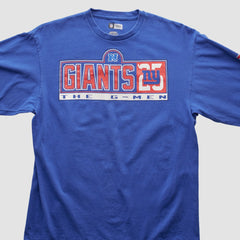 New York Giants NFL 2000s Long Sleeve T-shirt Blue Vintage | Fanatics