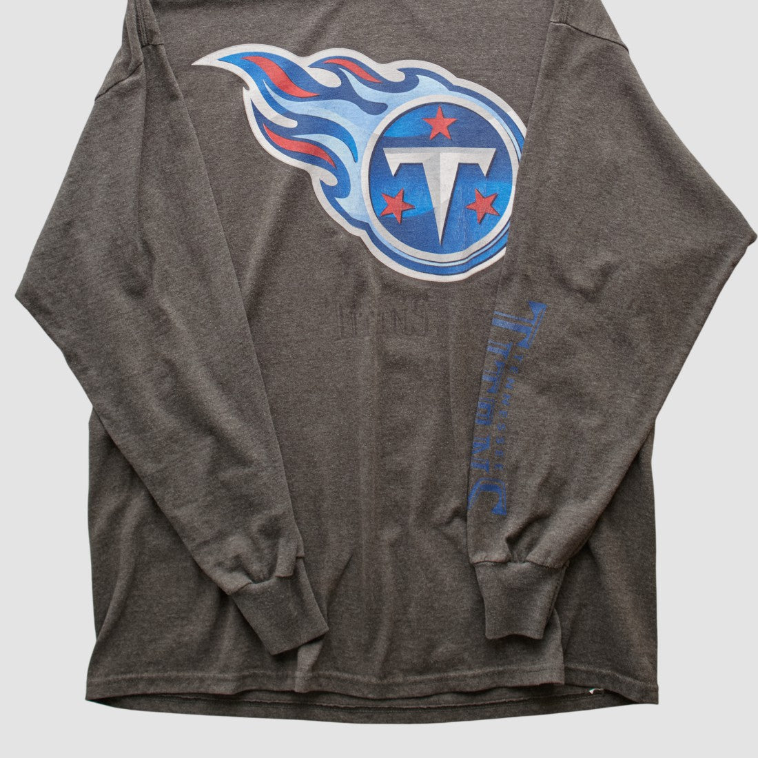 Tennessee Titans NFL 2000s Long Sleeve T-shirt Dark Heather Gray Vintage | Fanatics