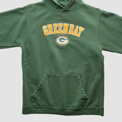 Green Bay Packers Team Edition Apparel 2000s Hooded Pullover Sweatshirt Green Vintage | Fanatics