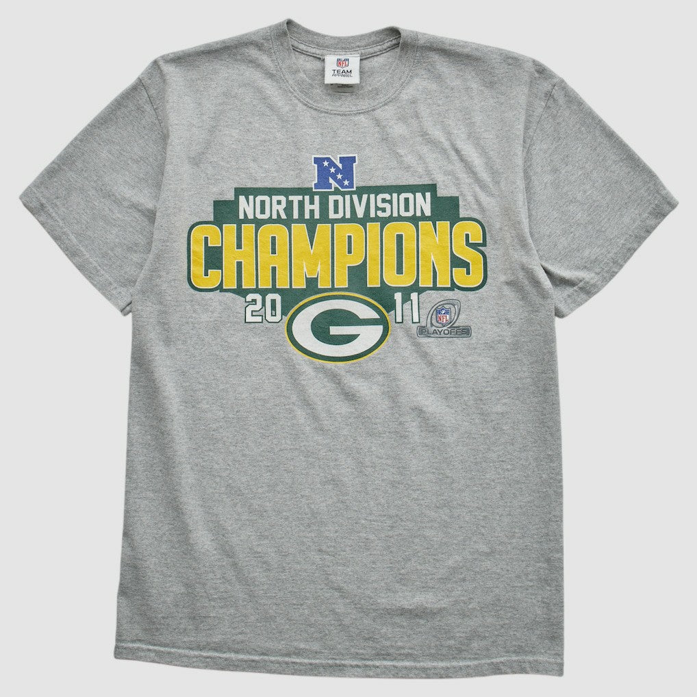 Green Bay Packers Team Edition Apparel 2011 T-shirt Heather Gray Vintage | Fanatics