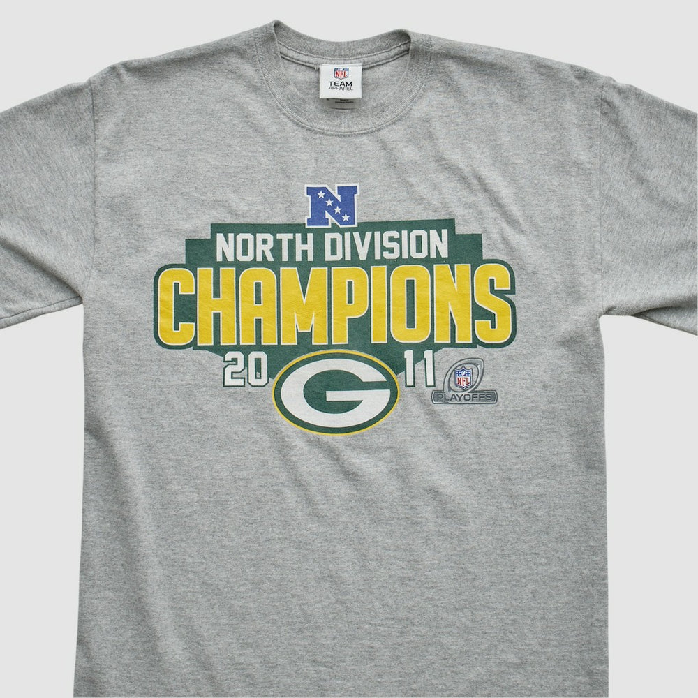 Green Bay Packers Team Edition Apparel 2011 T-shirt Heather Gray Vintage | Fanatics