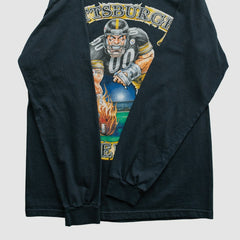 Pittsburgh Steelers NFL 2000s Long Sleeve T-shirt Black Vintage | Fanatics