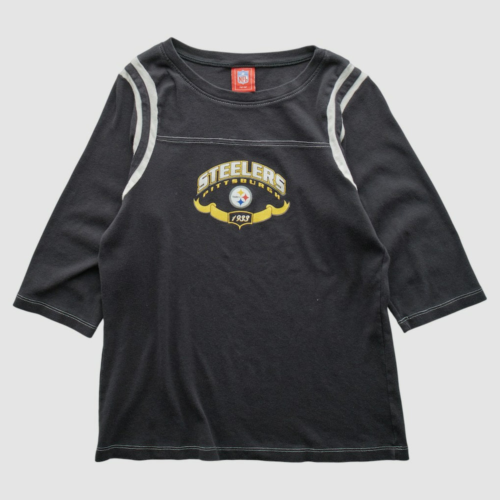 Pittsburgh Steelers NFL 2000s T-shirt Black Vintage | Fanatics