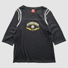 Pittsburgh Steelers NFL 2000s T-shirt Black Vintage | Fanatics