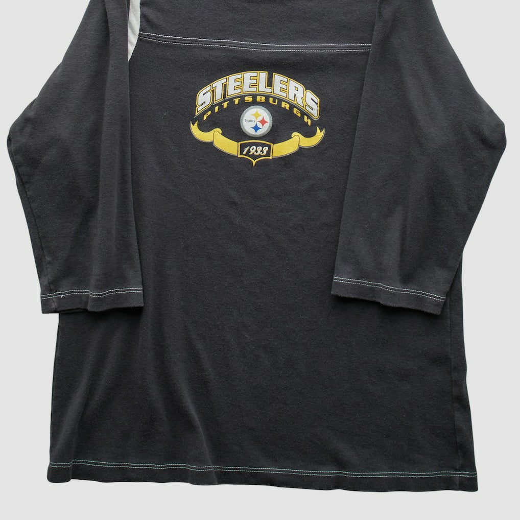 Pittsburgh Steelers NFL 2000s T-shirt Black Vintage | Fanatics