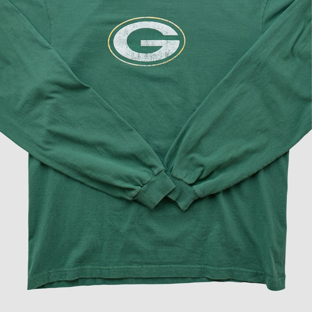Green Bay Packers Reebok 2000s Long Sleeve T-shirt Green Vintage | Fanatics