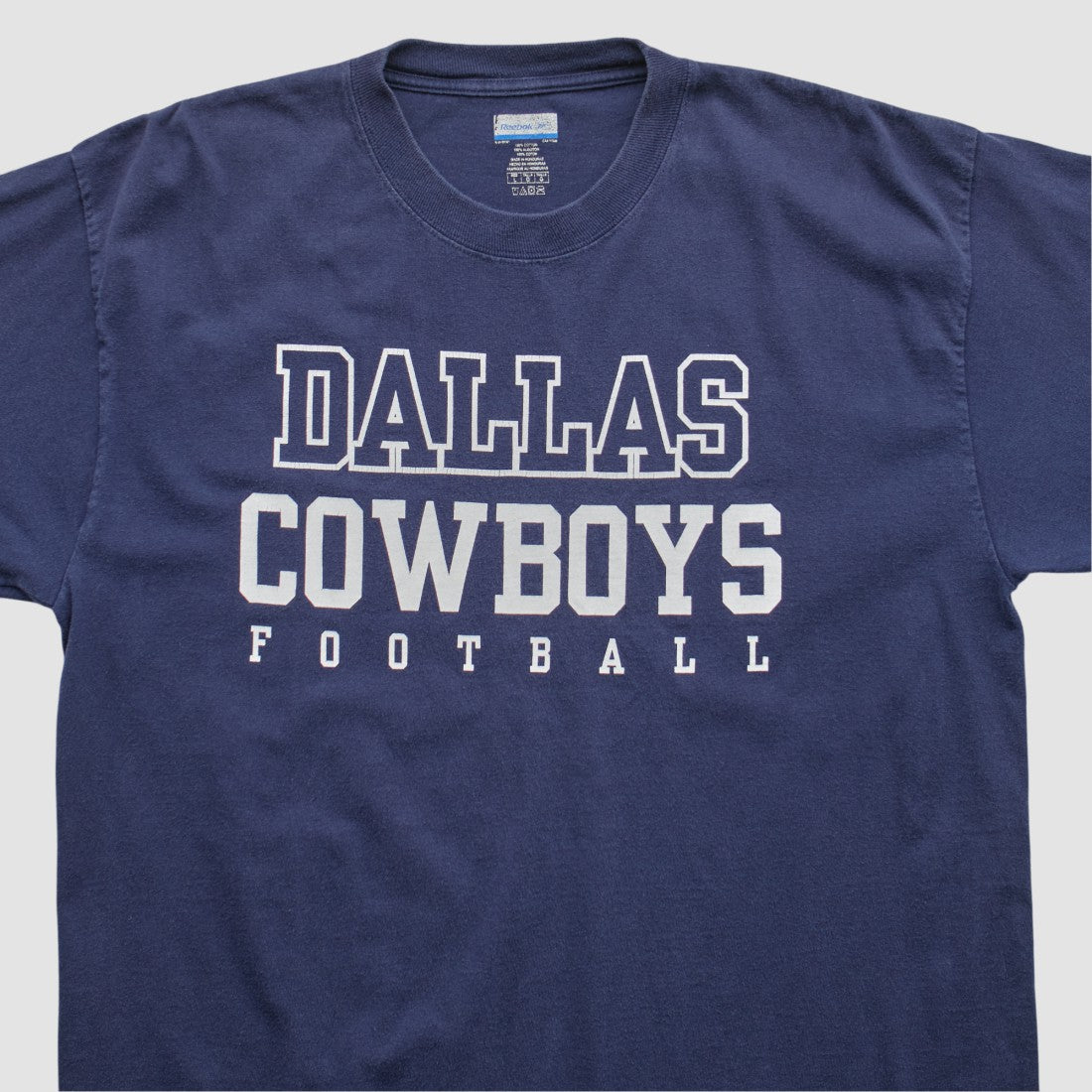 Dallas Cowboys Reebok 2000s Long Sleeve T-shirt Navy Vintage | Fanatics
