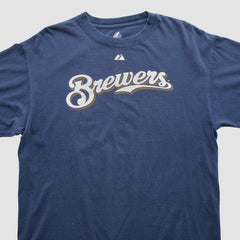Milwaukee Brewers Majestic 2000s T-shirt - MLB