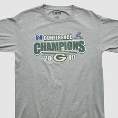Green Bay Packers NFL 2010 Long Sleeve T-shirt Heather Gray Vintage | Fanatics