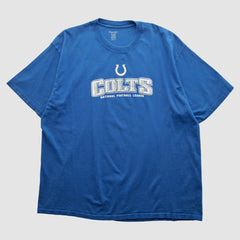 Indianapolis Colts Reebok 2000s T-shirt Blue Vintage | Fanatics