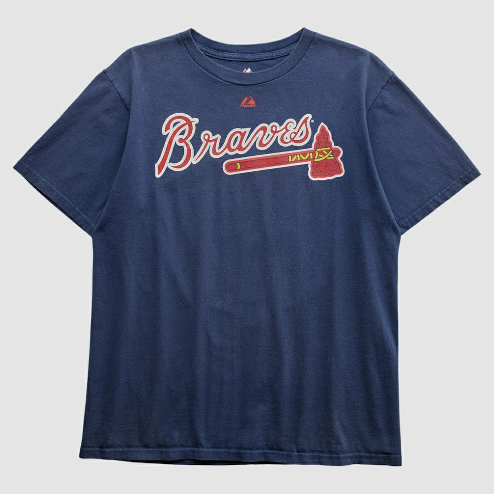 Atlanta Braves Majestic 2000s T-shirt - MLB
