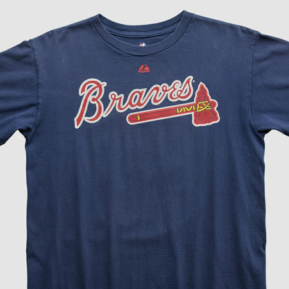Atlanta Braves Majestic 2000s T-shirt - MLB