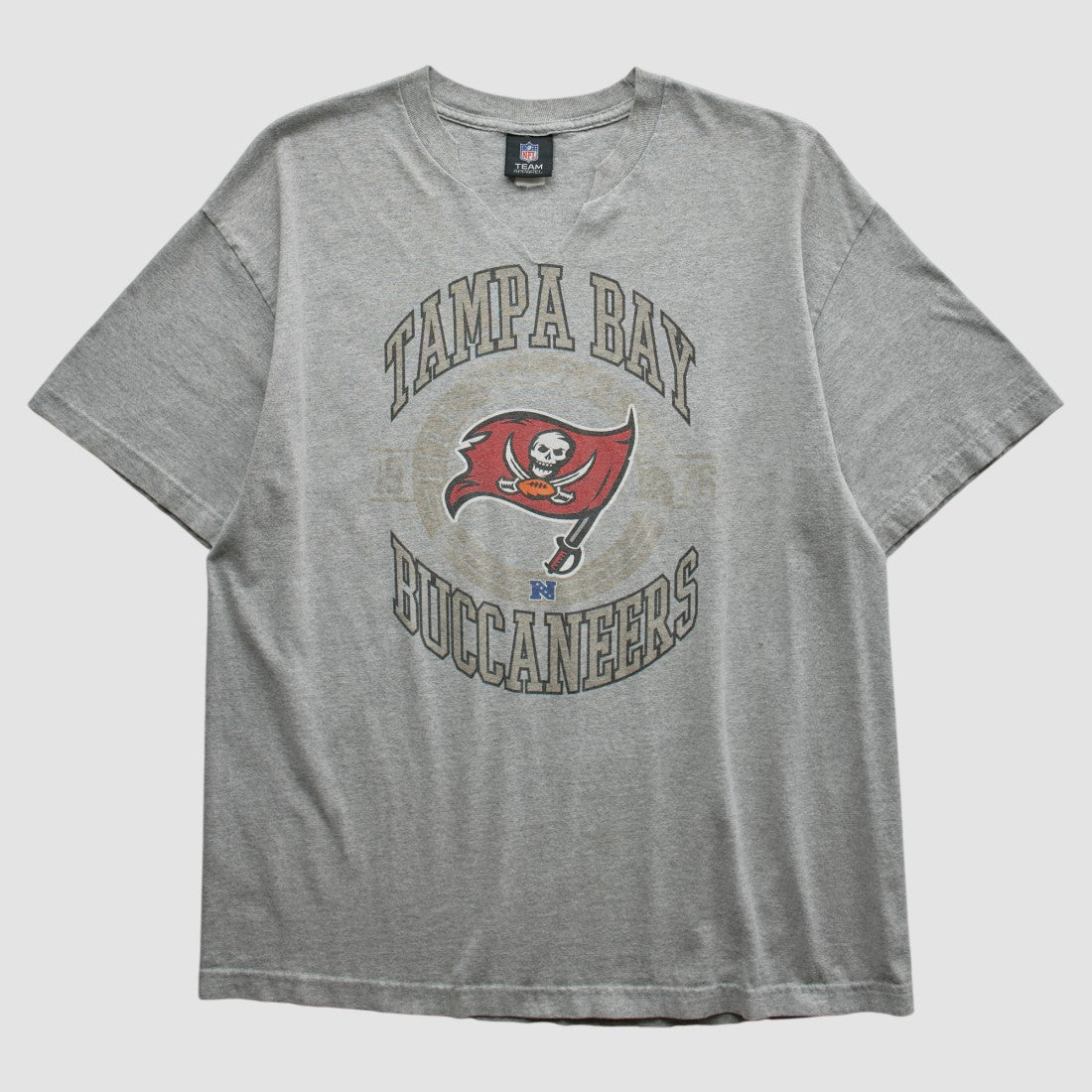 Tampa Bay Buccaneers Team Edition Apparel 2010s T-shirt Heather Gray Vintage | Fanatics
