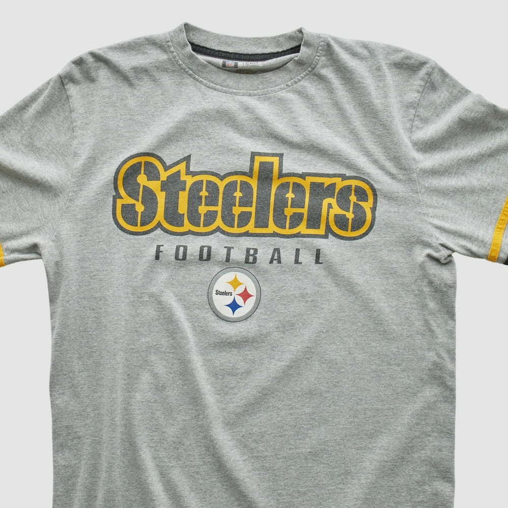 Pittsburgh Steelers NFL 2000s Long Sleeve T-shirt Heather Gray Vintage | Fanatics