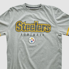 Pittsburgh Steelers NFL 2000s Long Sleeve T-shirt Heather Gray Vintage | Fanatics