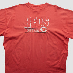 Cincinnati Reds Logo Athletic 90s T-shirt - MLB