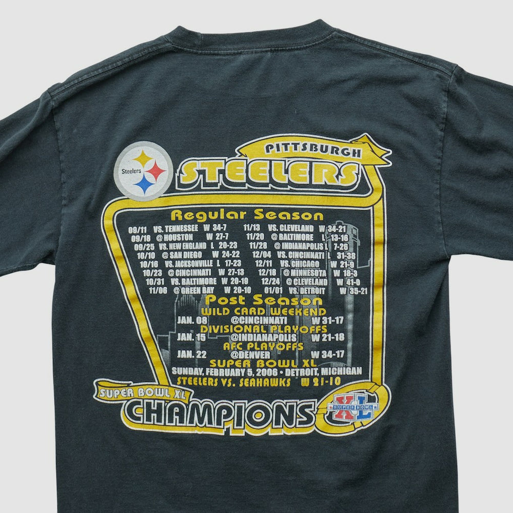 Pittsburgh Steelers Alstyle 2006 Long Sleeve T-shirt Black Vintage | Fanatics