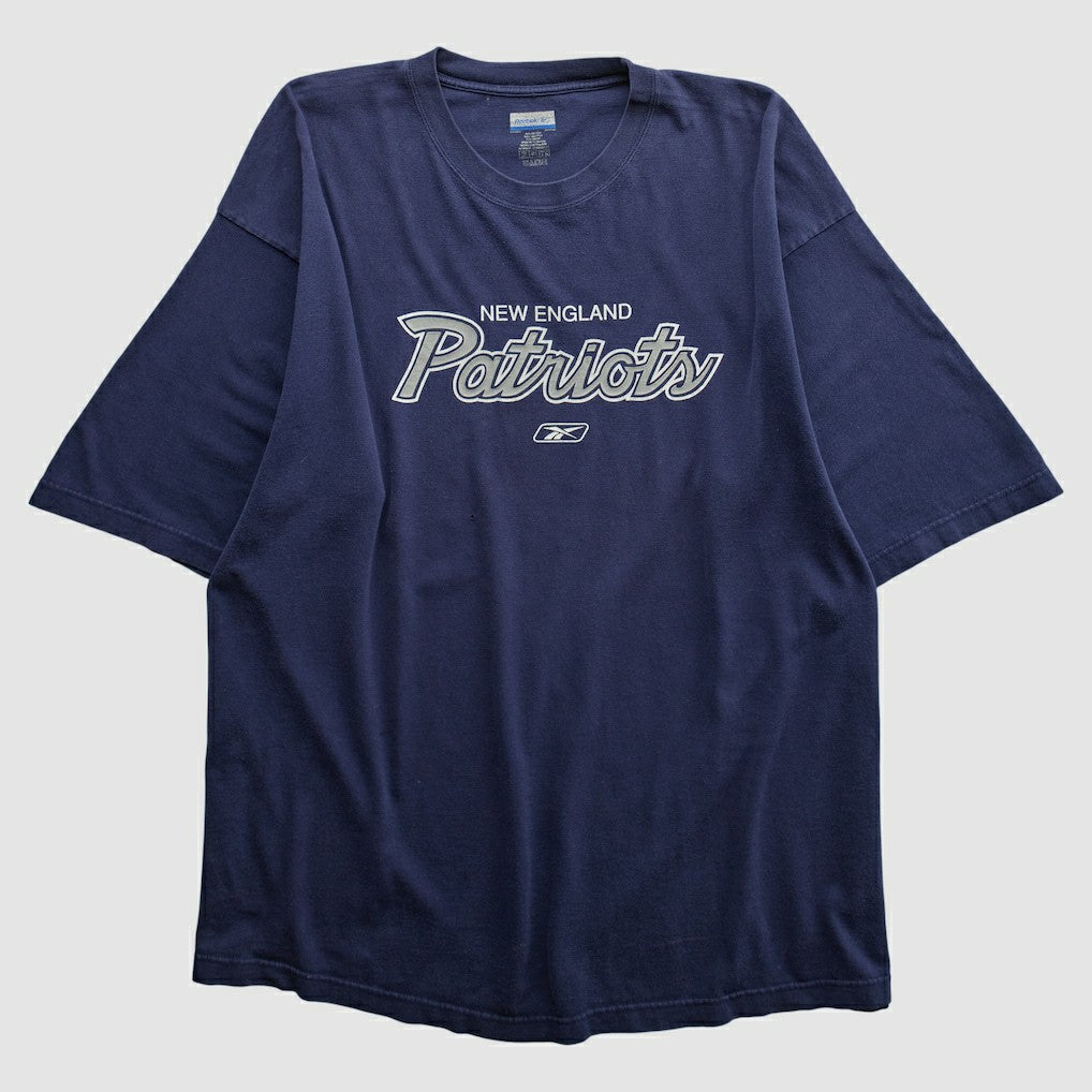 New England Patriots Reebok 2000s T-shirt Navy Vintage | Fanatics