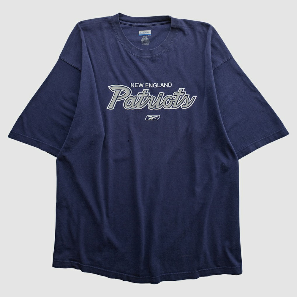 New England Patriots Reebok 2000s T-shirt Navy Vintage | Fanatics
