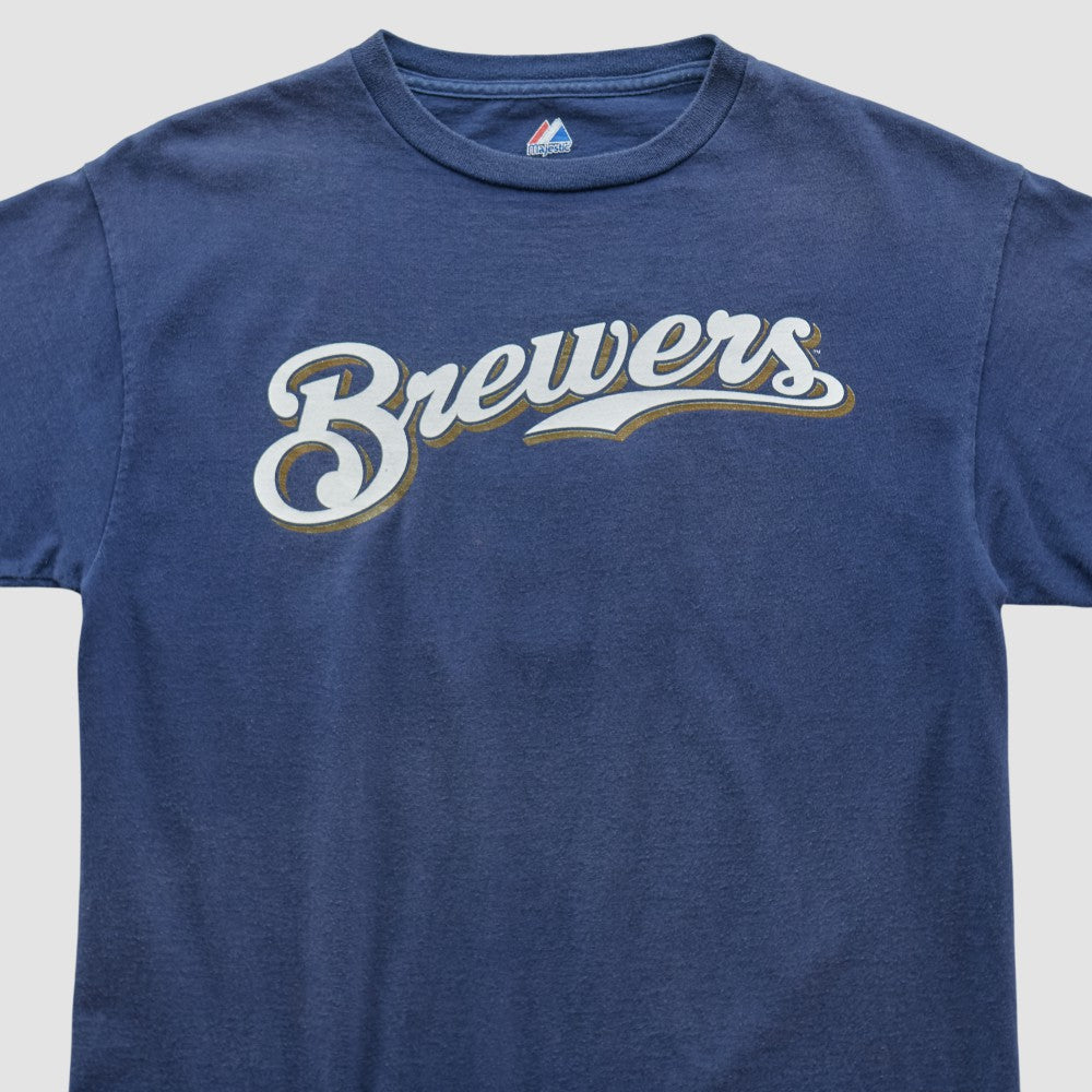 Milwaukee Brewers Majestic 2000s T-shirt - MLB