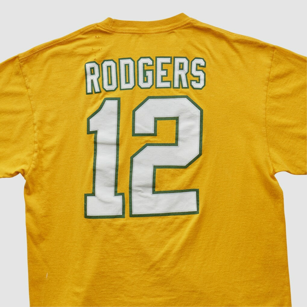 Green Bay Packers NFL 2000s T-shirt Yellow Vintage | Fanatics