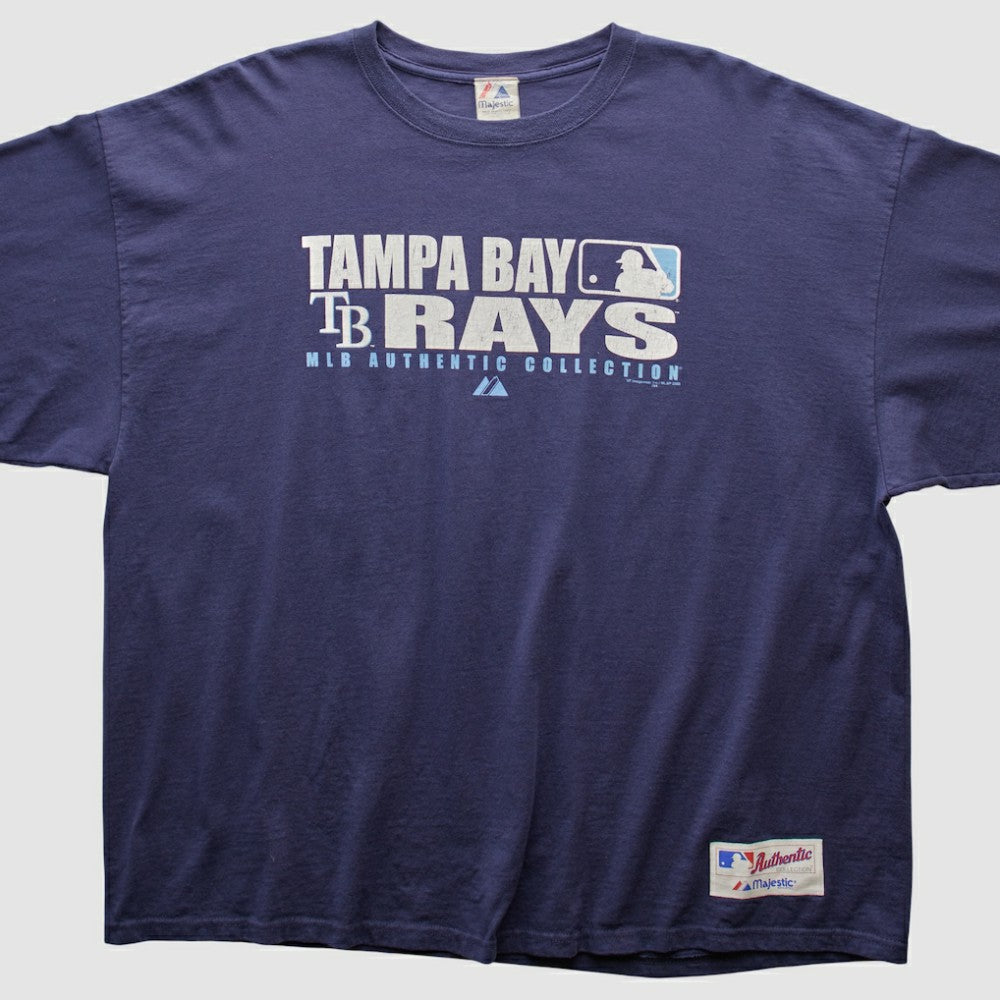 Tampa Bay Rays Majestic 2000s T-shirt - MLB